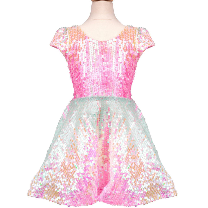 Sorbet Swirl Skater Dress