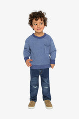 Knit Sweater Blue