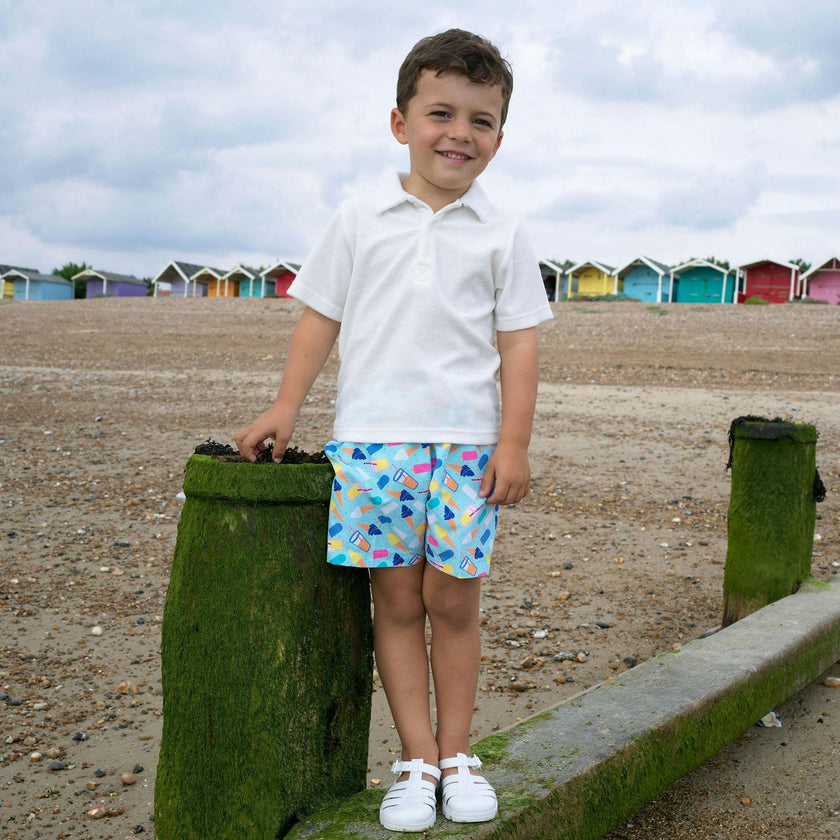Ice Cream Swim Trunks