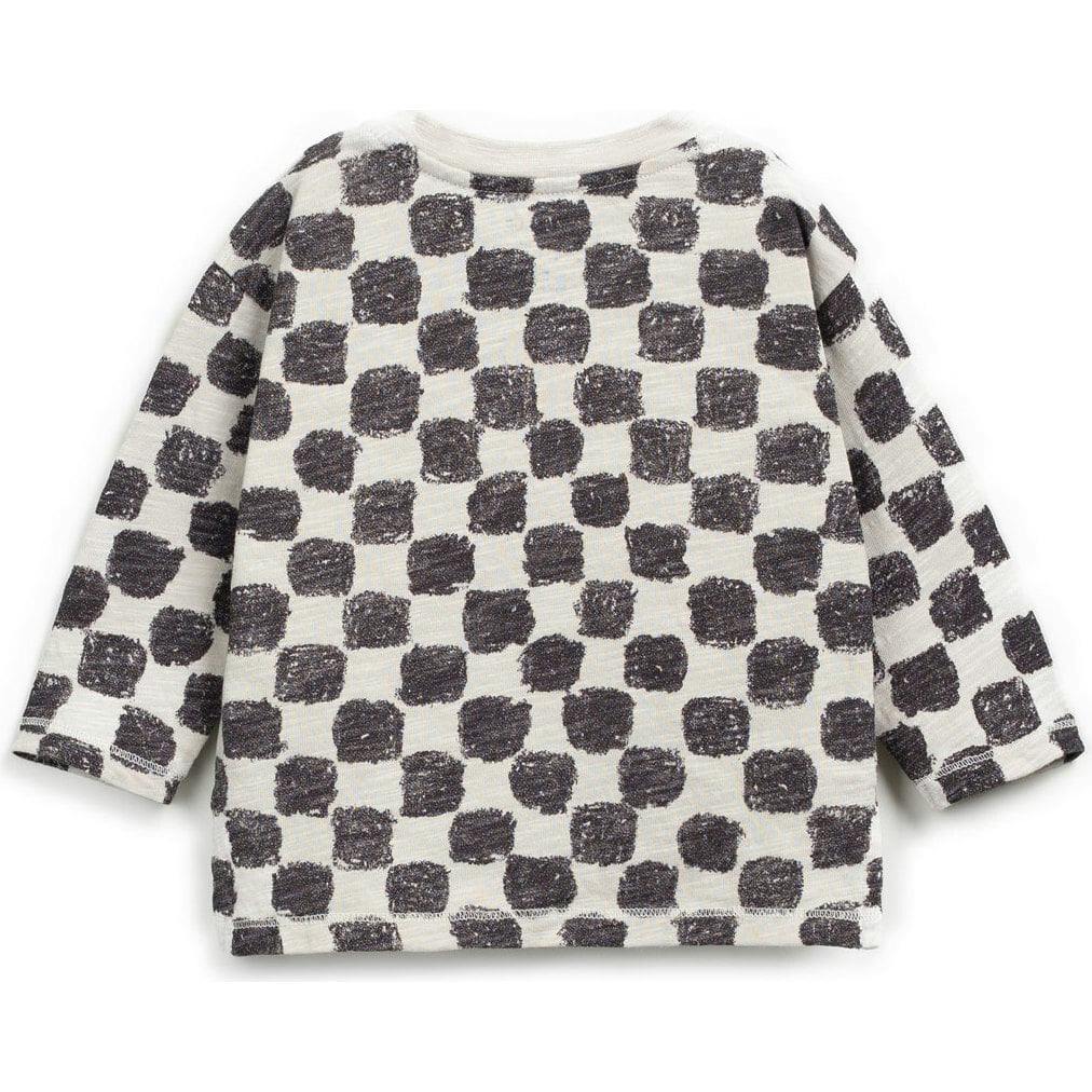 Checkered Long Sleeve T-Shirt