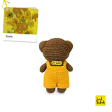 Boris Sunflower Crochet Doll Van Gogh Inspired