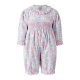Smocked Scalloped Babysuit