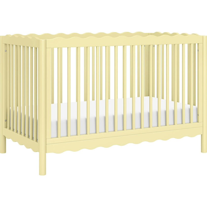 Swell 4-in-1 Convertible Crib w/Toddler Conversion Kit in Pale Yellow