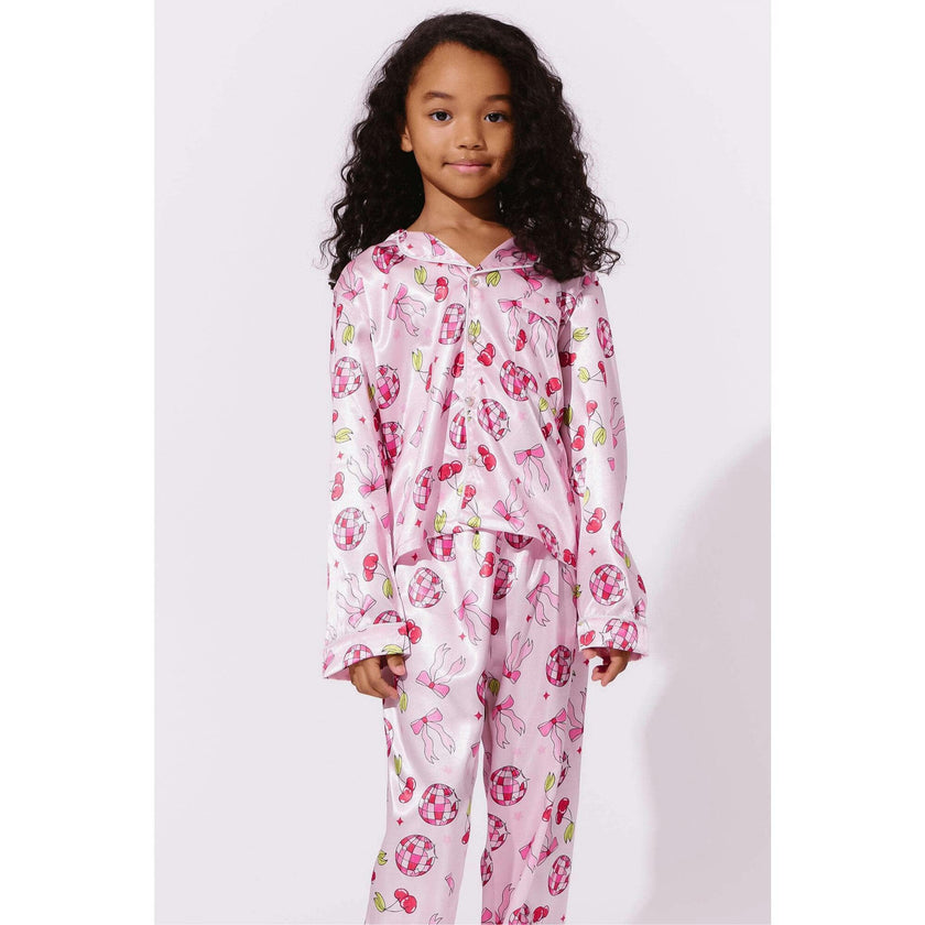 Pinky Disco Silky Set