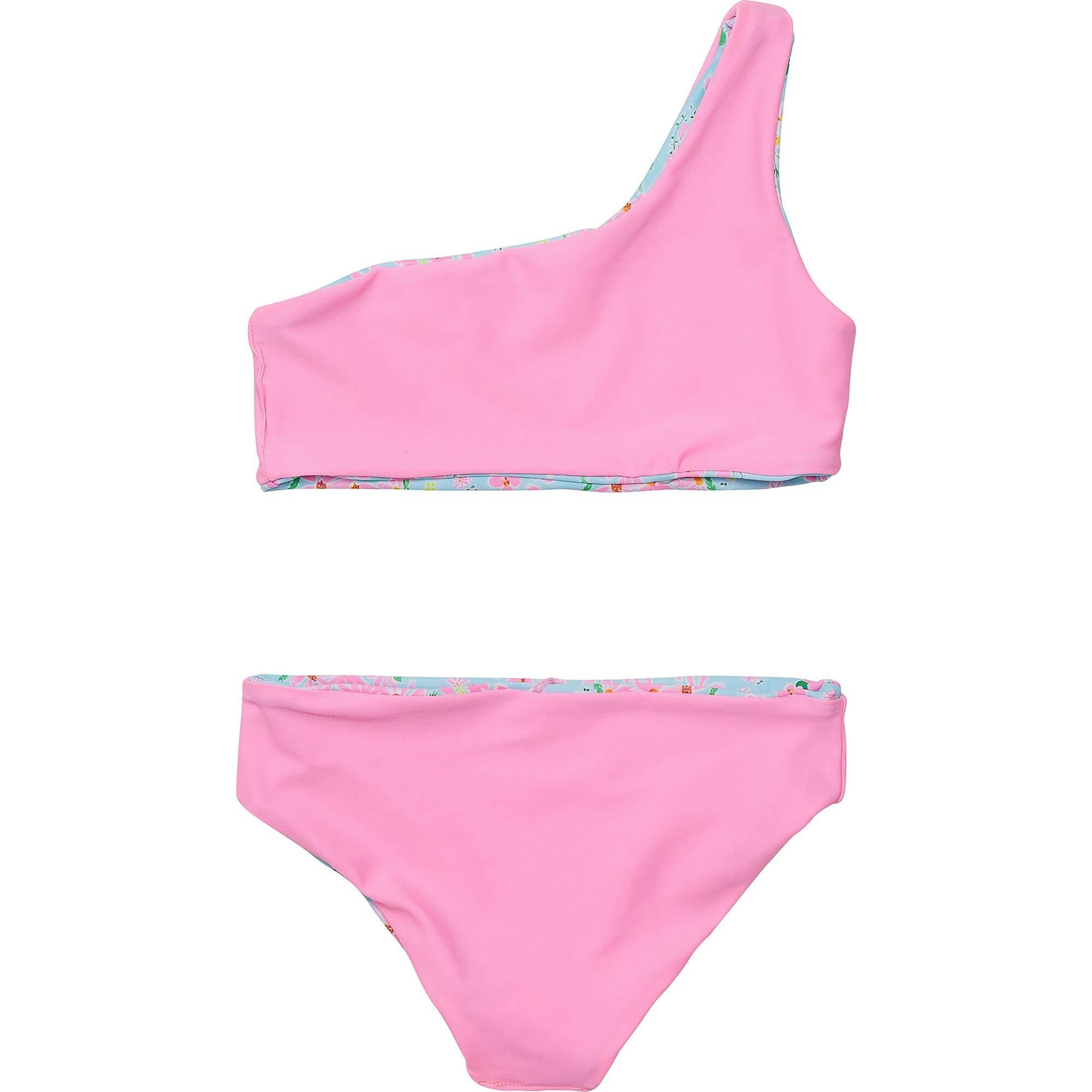 UPF50+ One Shoulder Reversible Bikini