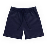 Navy French Terry Pull-On Short