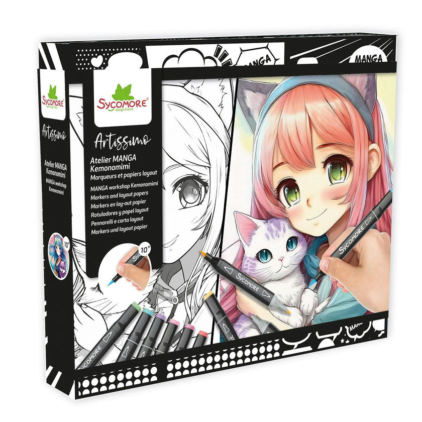 Manga - Layout And Markers - Kemonomimi - 10y+