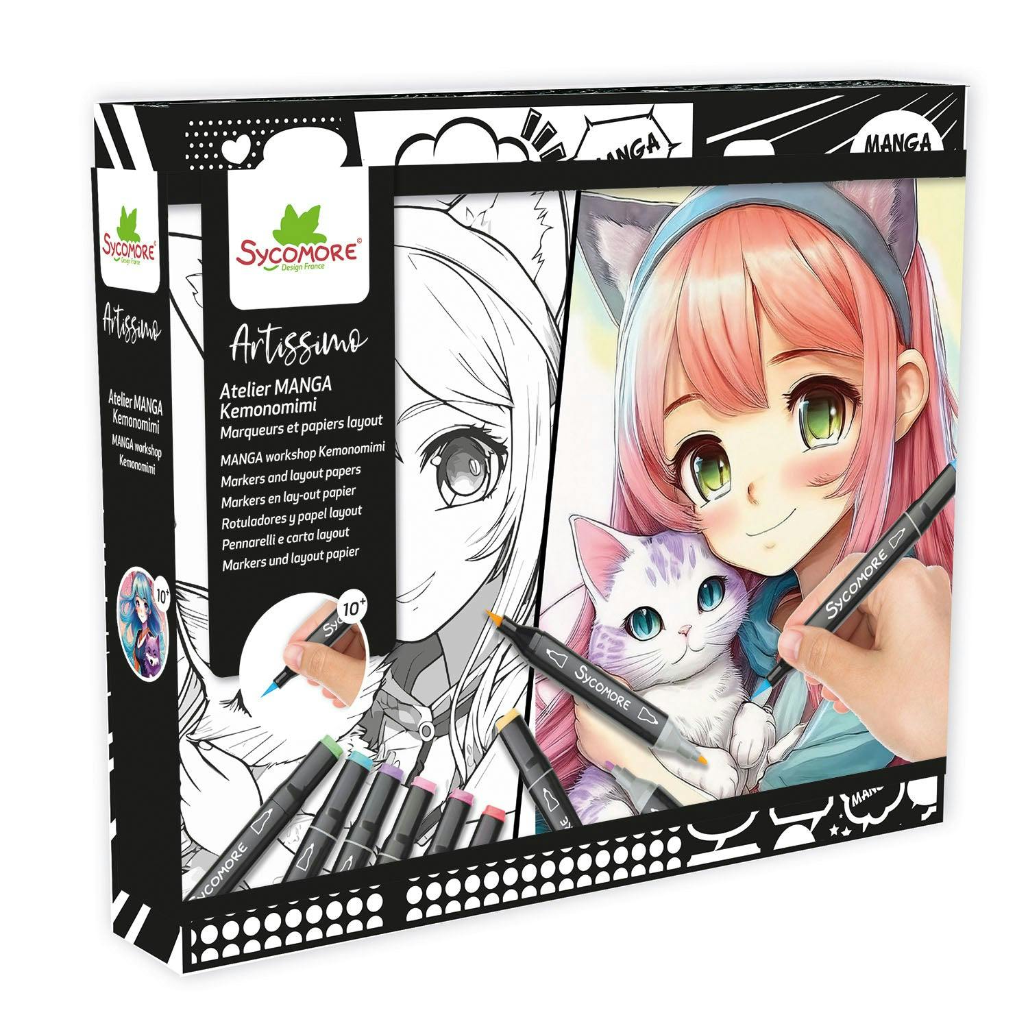 Manga - Layout And Markers - Kemonomimi - 10y+