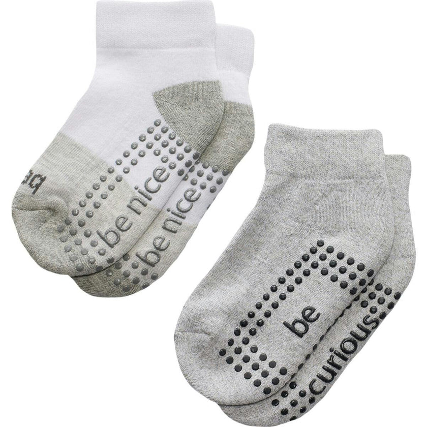 Toddler 2 Pack Grip Socks 2T-4T (Tyler)