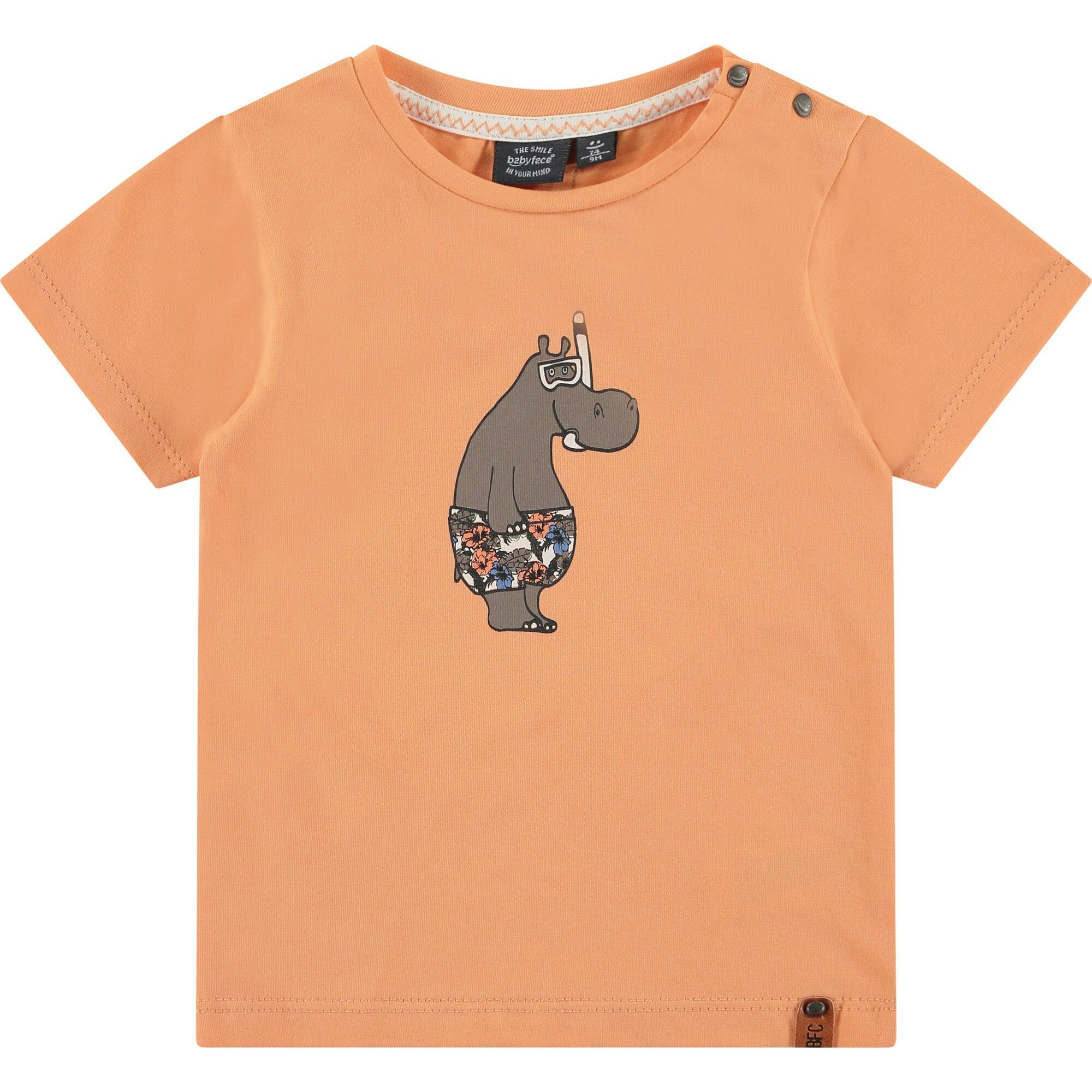 In Swim Trunks Graphic Print T-Shirt