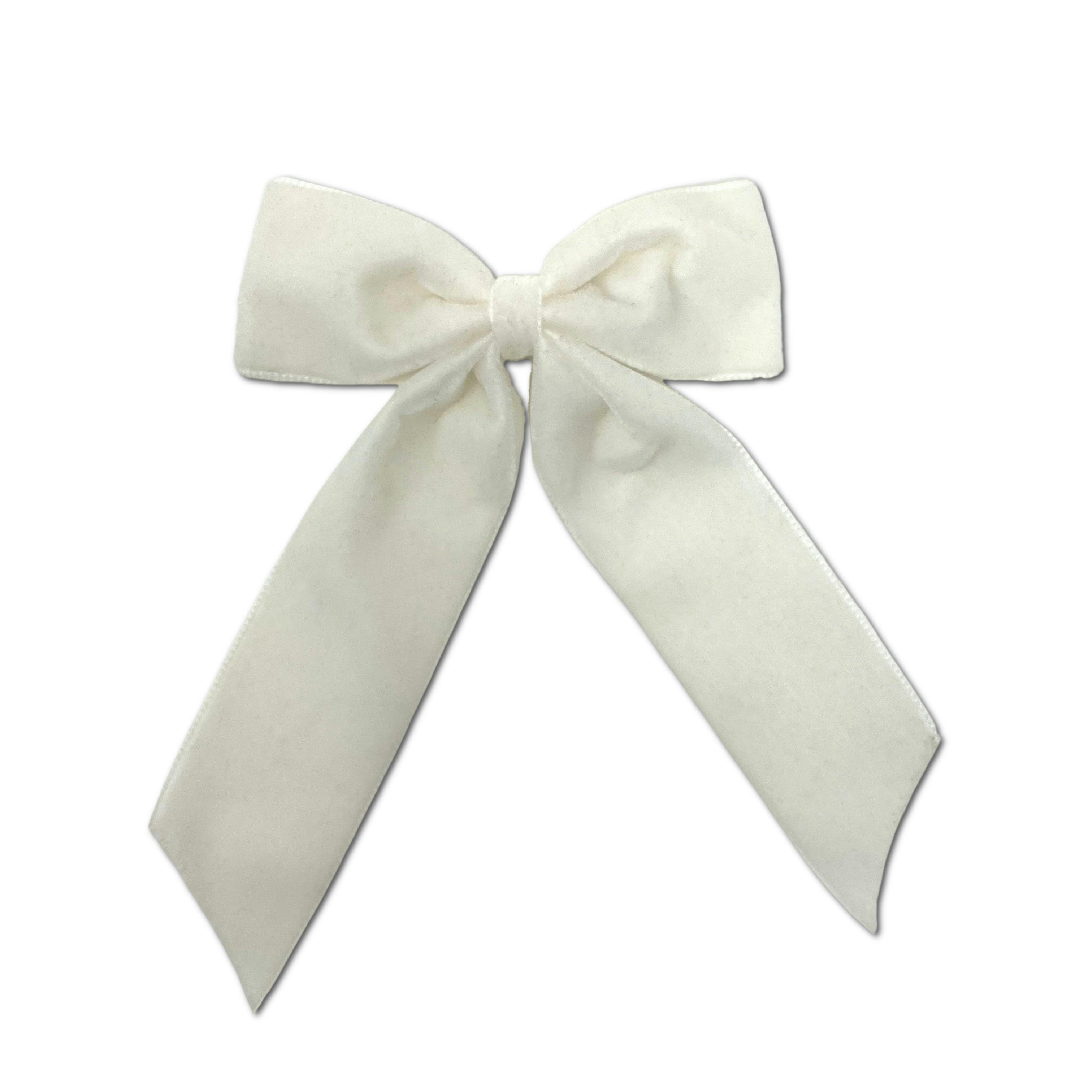 Big Velvet Bow, Ivory