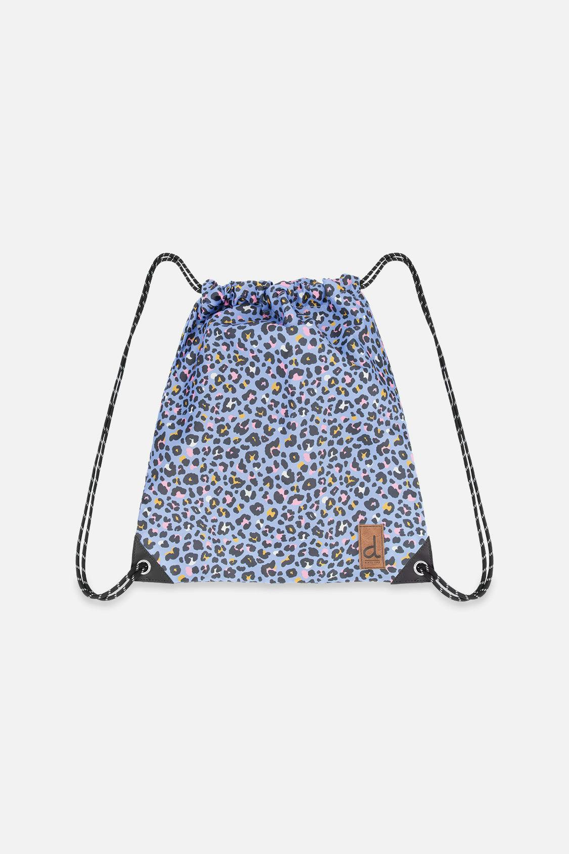 Little Girl Leopard Practical Lightweight Spacious Drawstring Bag
