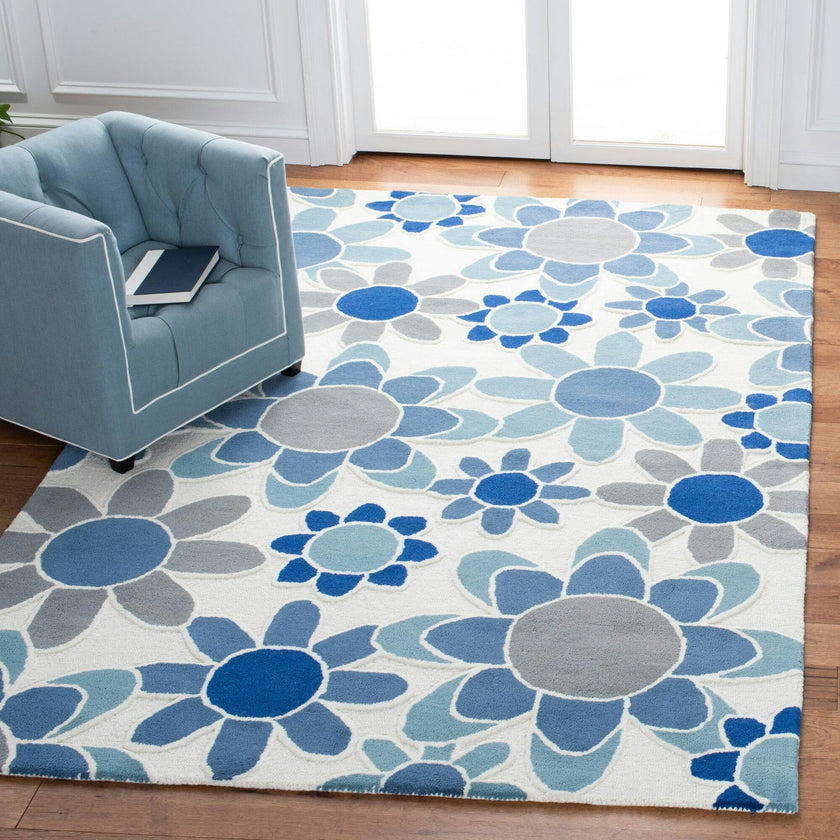 Kids Adriana Rug, Blue