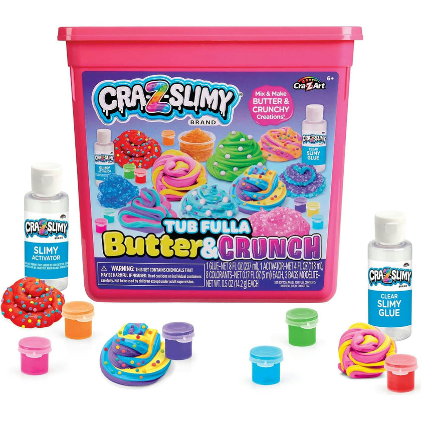 Cra-Z Slimy: Tub Fulla Butter & Crunch