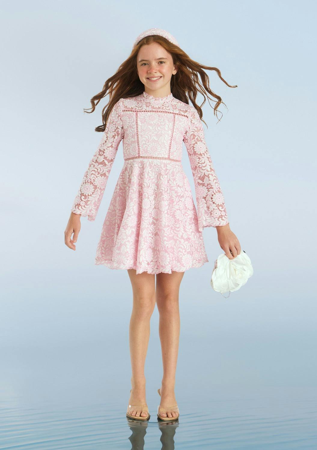 Primrose Embroidery Mini Dress