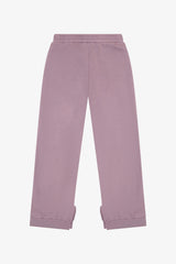 Tenly Cotton Fleece Split Hem Pocket Pant