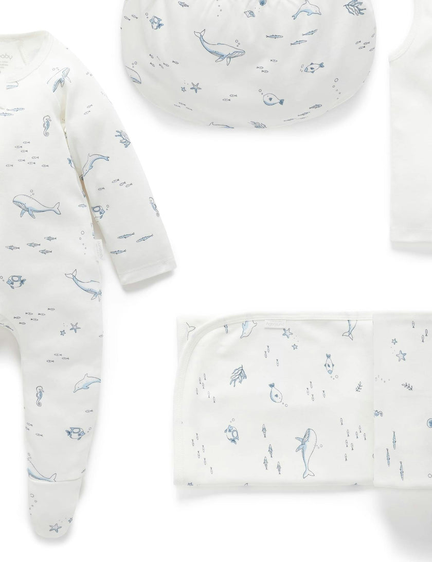 Newborn Hospital Pack Vanilla Nautical Pack