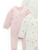 4 Pack Zip Growsuit Vanilla Blossom Pack
