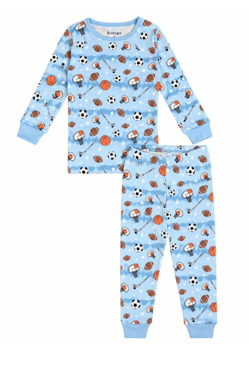 Kids Pajamas - Tie Dye Play Sports