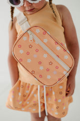 Girls Mini Belt Bag in Desert Mist Blooms