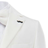 Cream 5pc Peak Lapel Tuxedo