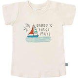 graphic tee | daddy's first mate