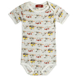Vintage Trailers Organic Cotton Short Sleeve One Piece