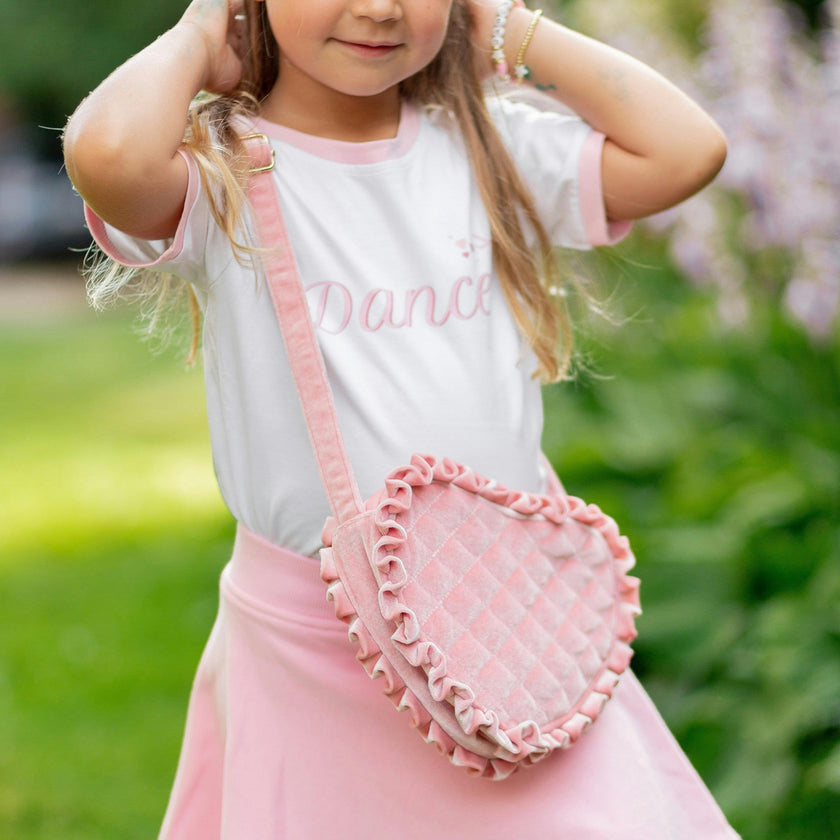 Pink Skirted Bow Jogger