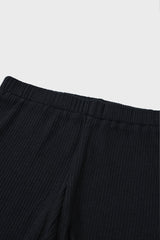 Organic Cotton Ribbed Short
