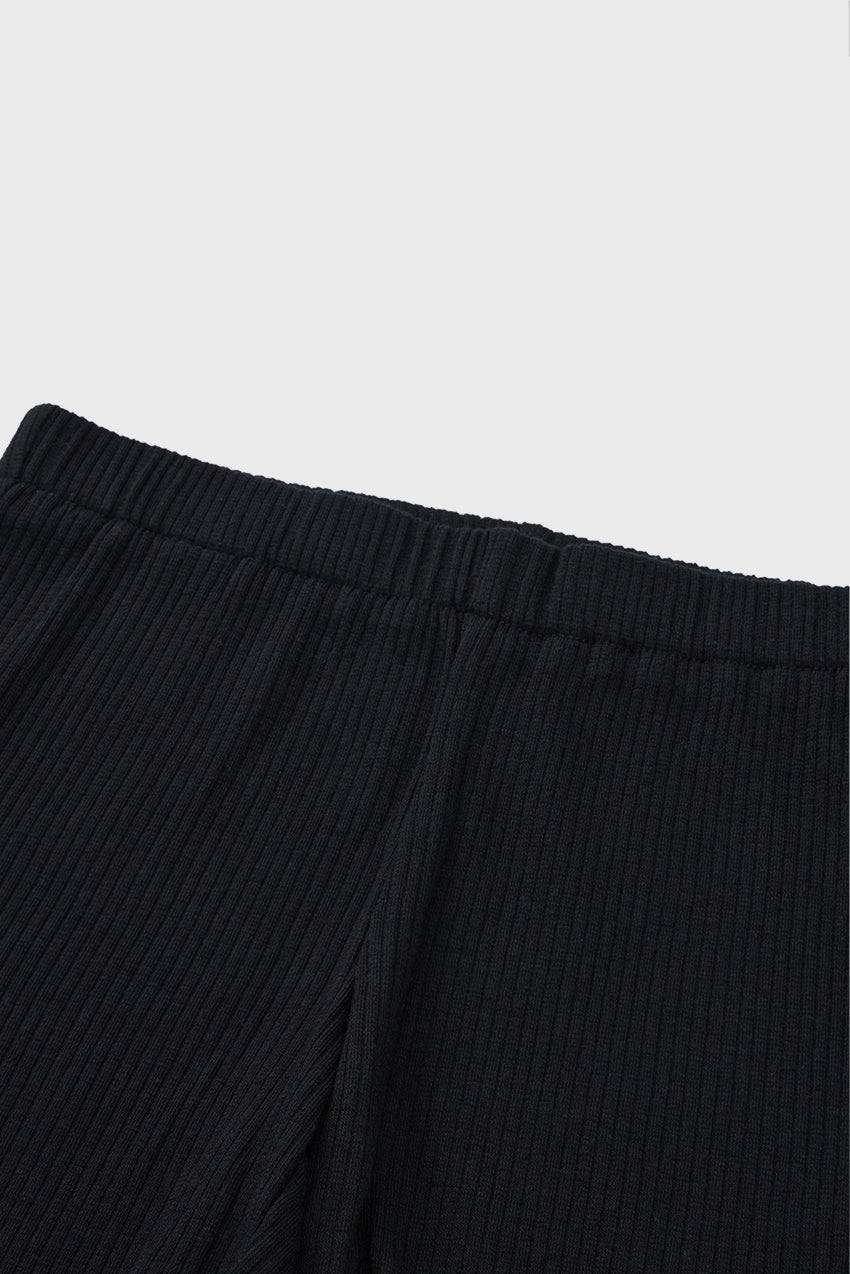 Organic Cotton Ribbed Short