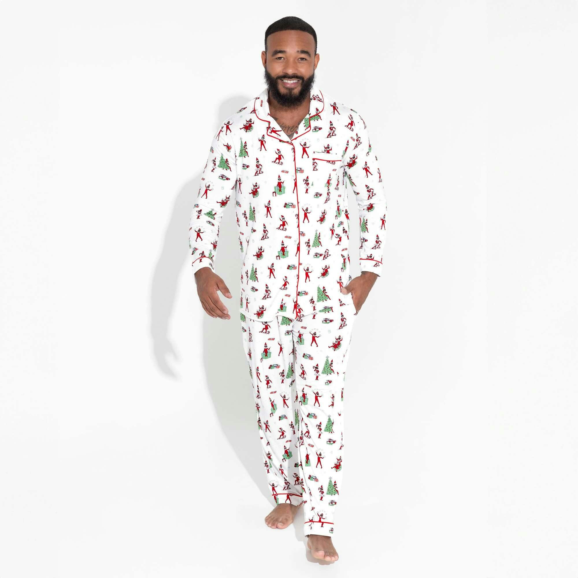 The Elf On The Shelf Bamboo Men's Pajama Set