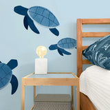 Sea Turtle Kit • Peel-and-Stick Wall Decals