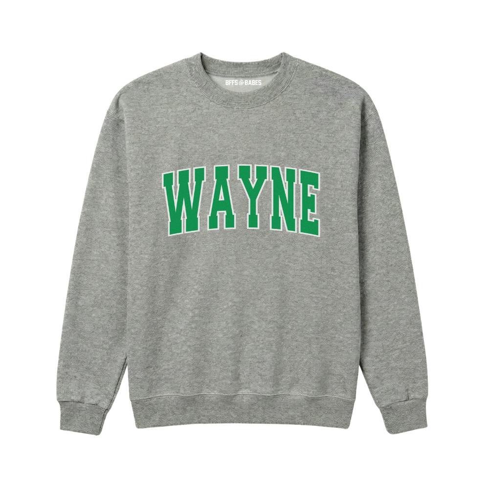 CAMP Custom Varsity Crewneck Sweatshirt, Gray