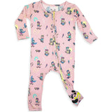 Skater Kitty Bamboo Convertible Footie