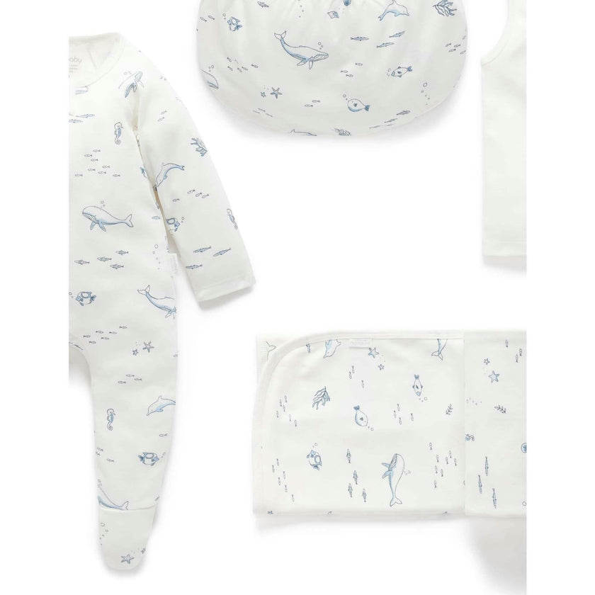 Newborn Hospital Pack Vanilla Nautical Pack