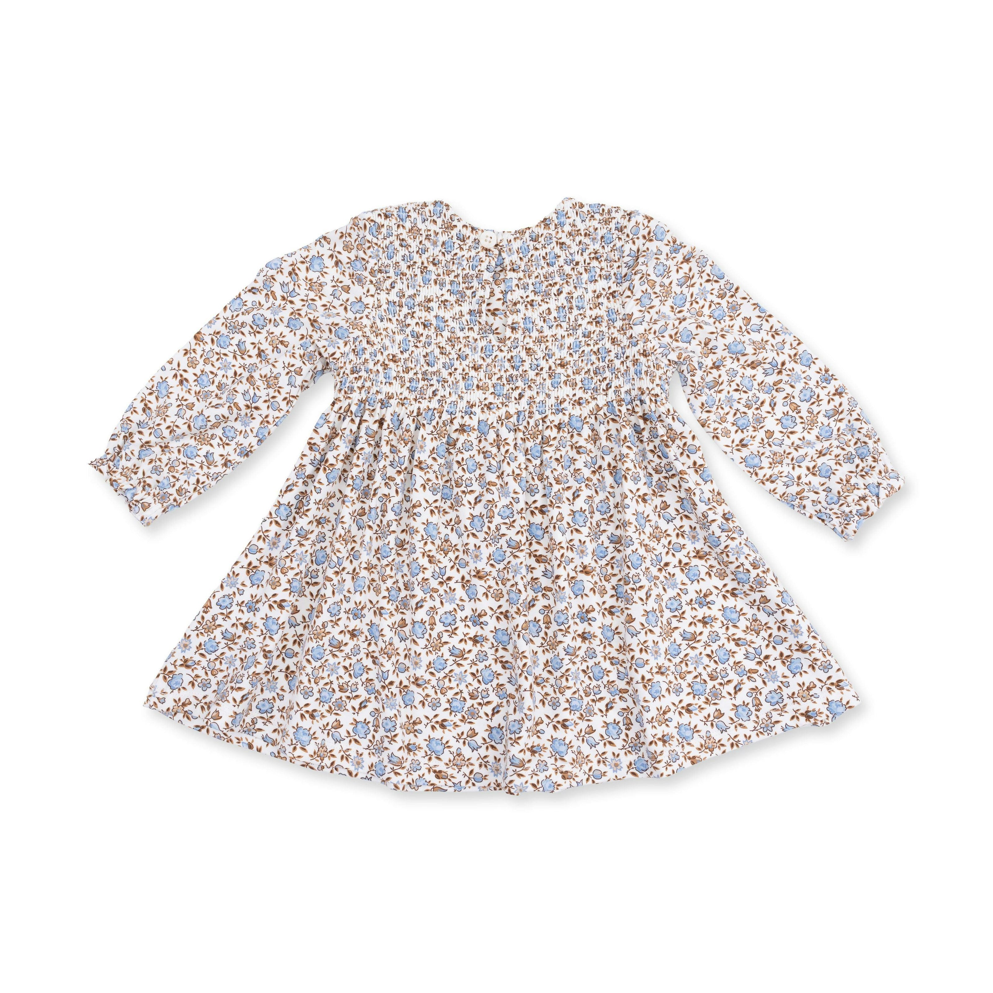 Hazel Floral - Caitlyn Smocked Bodice Dress and Bloomer