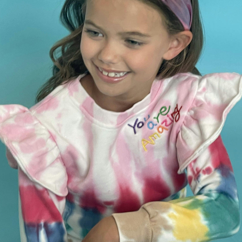 You Are Amazing Tie Dye Set