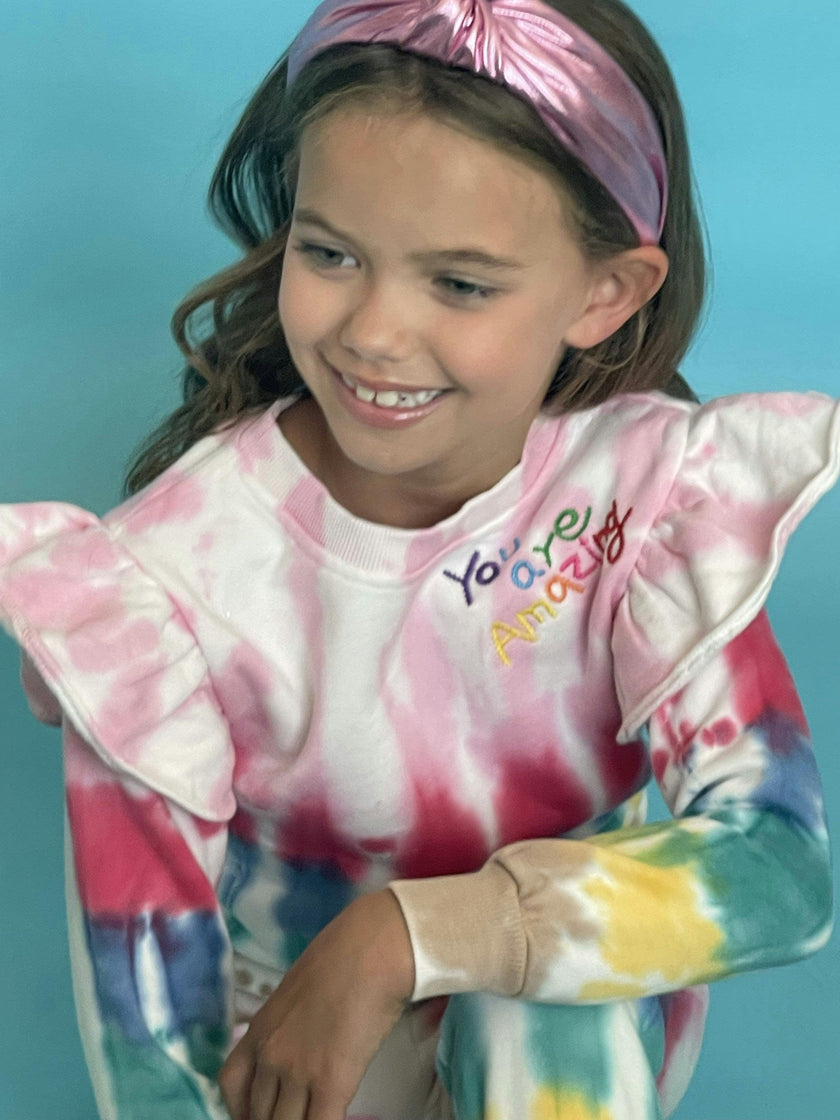 You Are Amazing Tie Dye Set