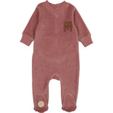 V-Neck Emblem Footie
