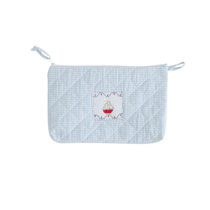 Quilted Luggage - Sailboat