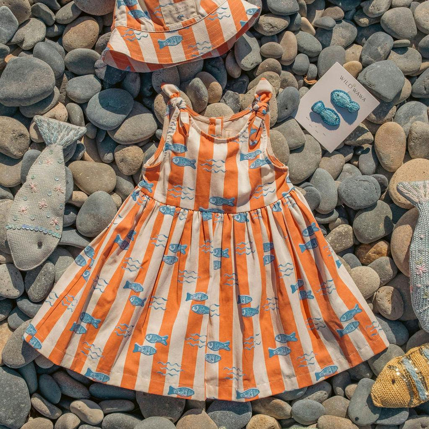Piper Dress in Fiori di Mare