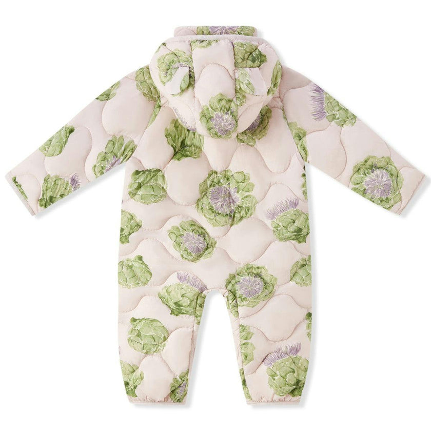 Artichoke Lightweight Down Hooded Jumpsuit