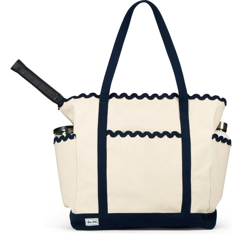 Scalloped Tennis Tote