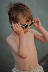 Original Round Sustainable Sunglasses | Bio-Based Bendable Polarized | Fern