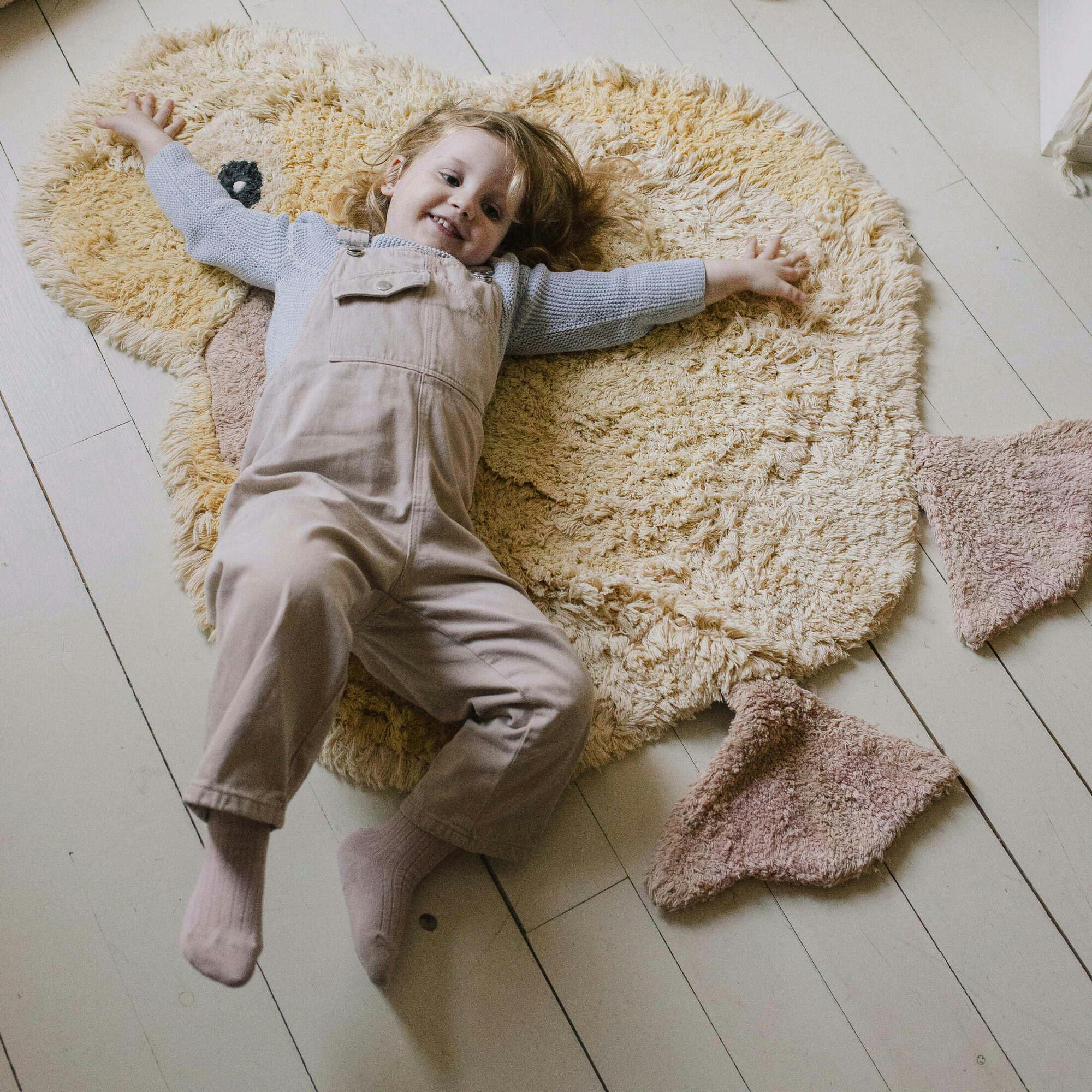 Washable Animal Rug Ducky
