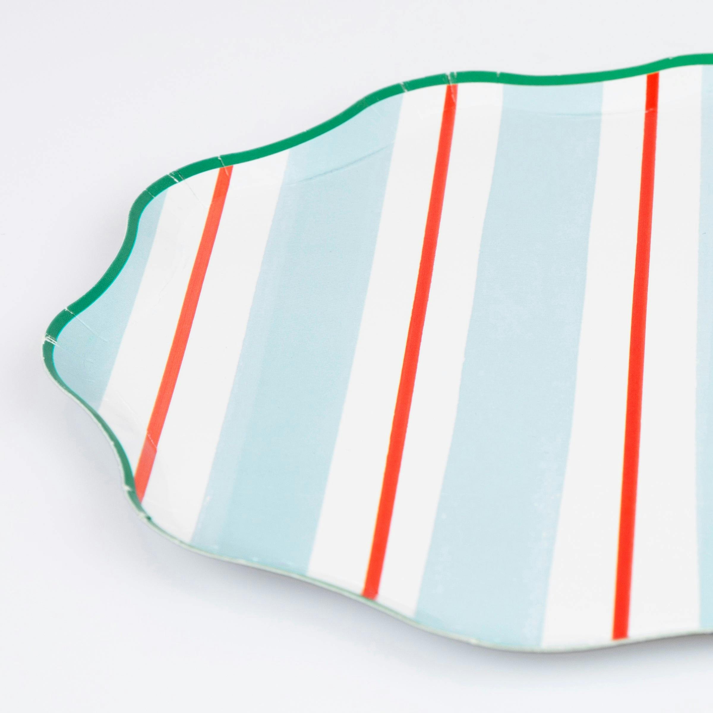 Preppy Stripe Side Plates