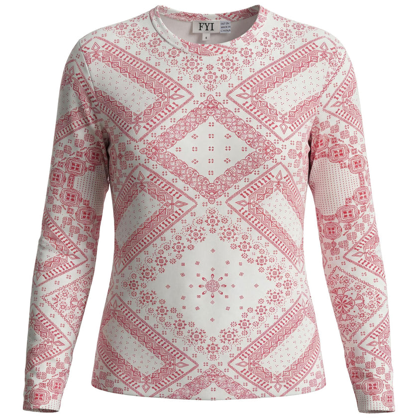 Mosaic Tile Print Top
