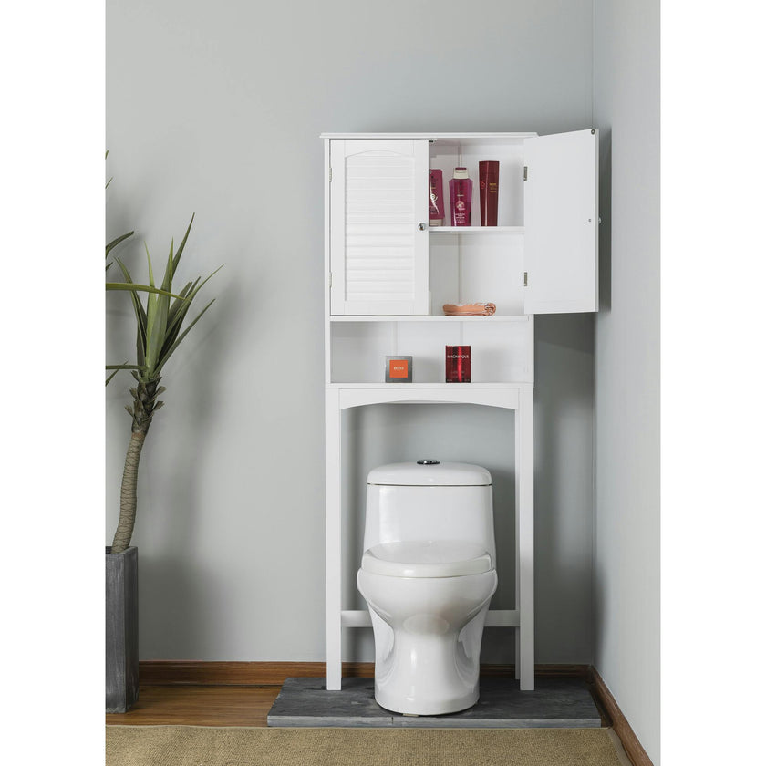 Louis Wooden Space Saver with Shutter Style Doors