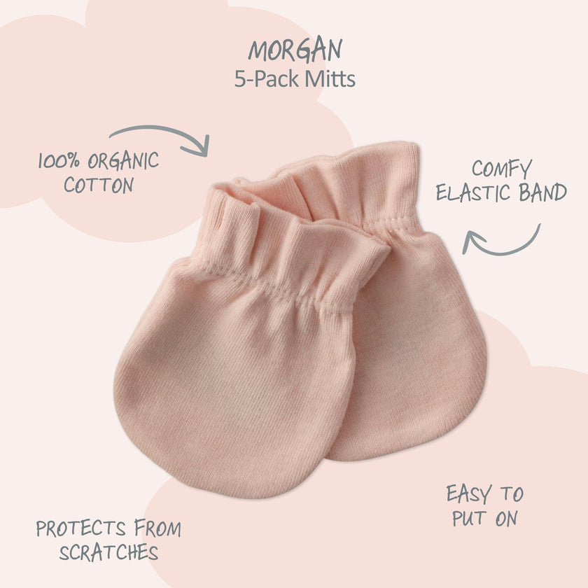 MORGAN 5-Pack Baby Mittens