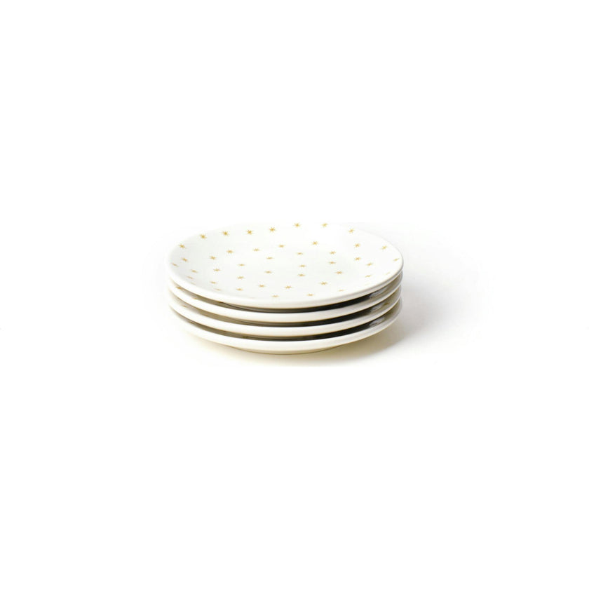 Gold Star Salad Plate